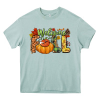 Arona Welcome Fall Heavy Core Tee - NancyCooperArtShop
