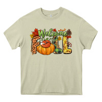 Mossy Welcome Fall Heavy Core Tee - NancyCooperArtShop