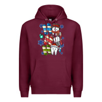 Ho Ho Ho Teeth Premium Hoodie | Teevron