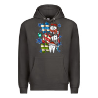 Smoke ho ho ho teeth Premium Hoodie - CowhideDigitalArt