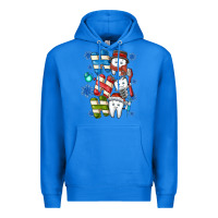 True Royal ho ho ho teeth Premium Hoodie - CowhideDigitalArt