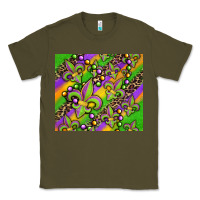 Army Green mardi gras carnival fleur de lis Classic Tee - Jasminsmagicworld