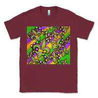 Burgundy mardi gras carnival fleur de lis Classic Tee - Jasminsmagicworld