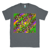 Charcoal Heather mardi gras carnival fleur de lis Classic Tee - Jasminsmagicworld