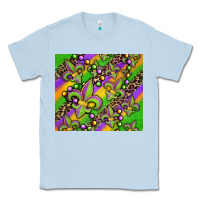 Dusty Blue mardi gras carnival fleur de lis Classic Tee - Jasminsmagicworld
