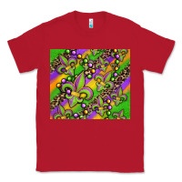 Red mardi gras carnival fleur de lis Classic Tee - Jasminsmagicworld
