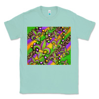 Seafoam mardi gras carnival fleur de lis Classic Tee - Jasminsmagicworld