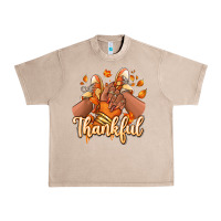 Thankful Black Girl Sneakers Urban Heavy Tee | Teevron
