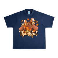 Navy Thankful black girl sneakers Urban Heavy Tee - RanaPortraitStore
