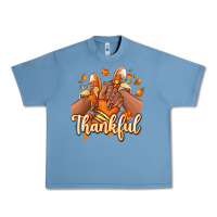 Pebble Blue Thankful black girl sneakers Urban Heavy Tee - RanaPortraitStore