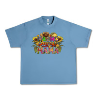Pebble Blue Nacho average mama Urban Heavy Tee - FaDigitalArtStudio