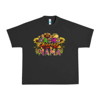 Pigment Black Nacho average mama Urban Heavy Tee - FaDigitalArtStudio