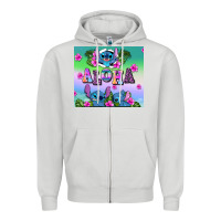 Aloha Stitch Zipper Hoodie | Teevron