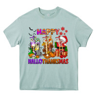 Arona happy hallothanksmas coffee cups Heavy Core Tee - texasbilliewilder