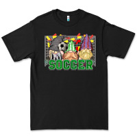 Black soccer gnomies Premium Tee - HowdyJamesFarm