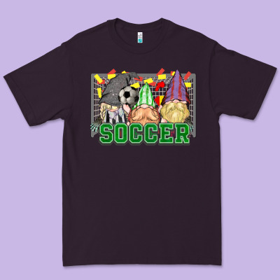 Soccer Gnomies Premium Tee Designed By Howdyjamesfarm
