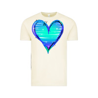 Vintage Arctic Mermaid Heart Vintage Tee - Jasminsmagicworld