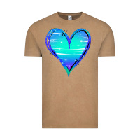 Vintage Coffee Mermaid Heart Vintage Tee - Jasminsmagicworld