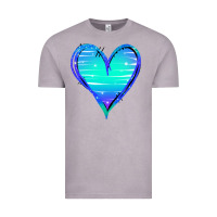 Vintage Zinc Mermaid Heart Vintage Tee - Jasminsmagicworld