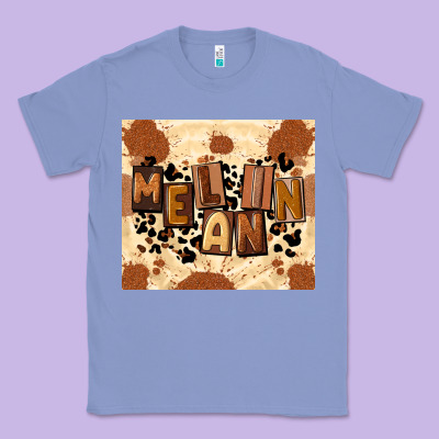 Melanin Classic Tee Designed By Cowgirlartshop