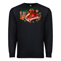 Cowgirl Hat With Gifts And Cookies Premium Sweatshirt | Teevron