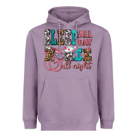 Lavender sleep all day nurse all night Heavyweight Hoodie - AdoDesignShop