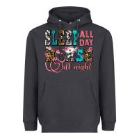 Smoke sleep all day nurse all night Heavyweight Hoodie - AdoDesignShop