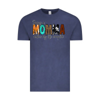 Vintage Denim Being a Momma Makes My Life Complete Vintage Tee - CowCowDesign