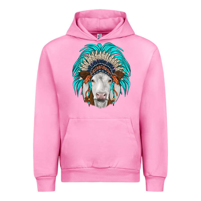 Simmental Indian Headdress Urban Hoodie by JahusDesignShop | Teevron