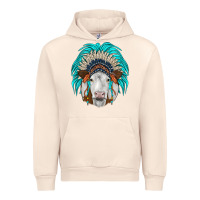 Sandshell simmental indian headdress Urban Hoodie - JahusDesignShop