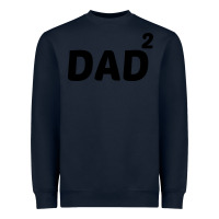 Navy dad squared Heavyweight Sweatshirt - artisFamous