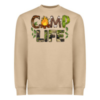 Mushroom camp life Heavyweight Sweatshirt - BarkalooDesign