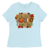 Oh My Gourd I Love Fall Ladies Tee | Teevron