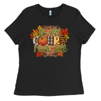 Black oh my gourd i love fall Ladies Tee - CowGirlArtShop