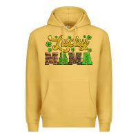 Antique Gold lucky mama st patricks day Premium Hoodie - Jasminsmagicworld