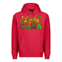 Cardinal lucky mama st patricks day Premium Hoodie - Jasminsmagicworld