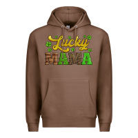 Chestnut lucky mama st patricks day Premium Hoodie - Jasminsmagicworld