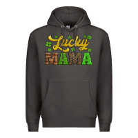 Smoke lucky mama st patricks day Premium Hoodie - Jasminsmagicworld