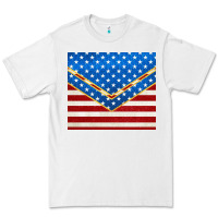 White glitter american flag Premium Tee - TumblerDesignByShophia