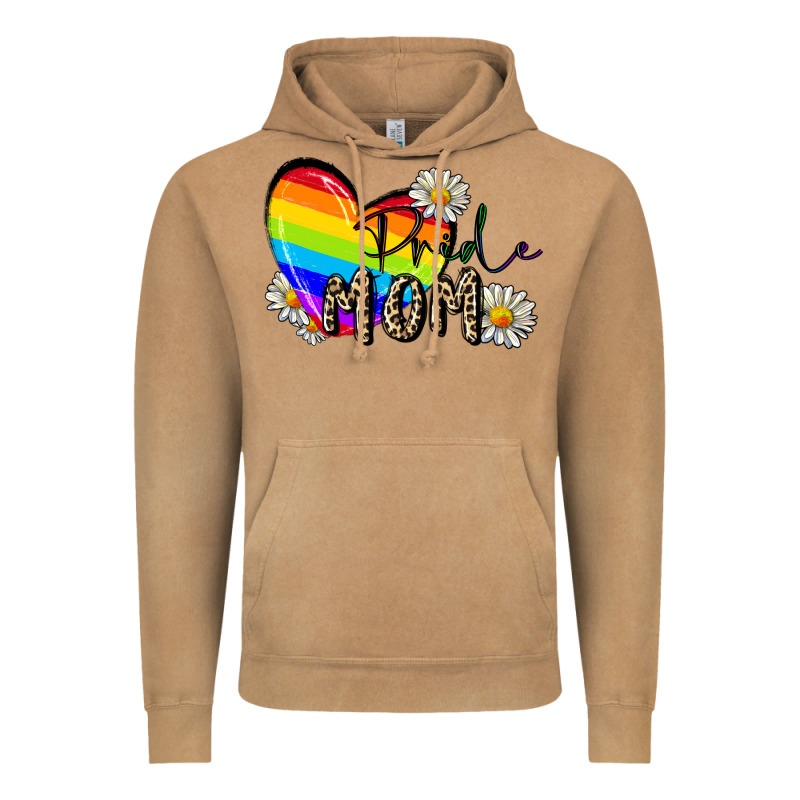 Pride Mom Mother's Day Vintage Hoodie by FaDigitalArtStudio | Teevron