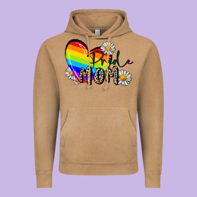 Pride Mom Mother's Day Vintage Hoodie Designed By Fadigitalartstudio