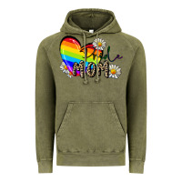 Vintage Olive Pride Mom Mother's Day Vintage Hoodie - FaDigitalArtStudio