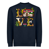 Navy love caravan Heavyweight Sweatshirt - BarkalooDesign