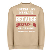 Mushroom Operations Manager - Cool Gift Job Heavyweight Sweatshirt - artisFamous