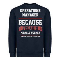 Navy Operations Manager - Cool Gift Job Heavyweight Sweatshirt - artisFamous