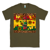 Army Green power juneteenth Classic Tee - CowGirlArtShop