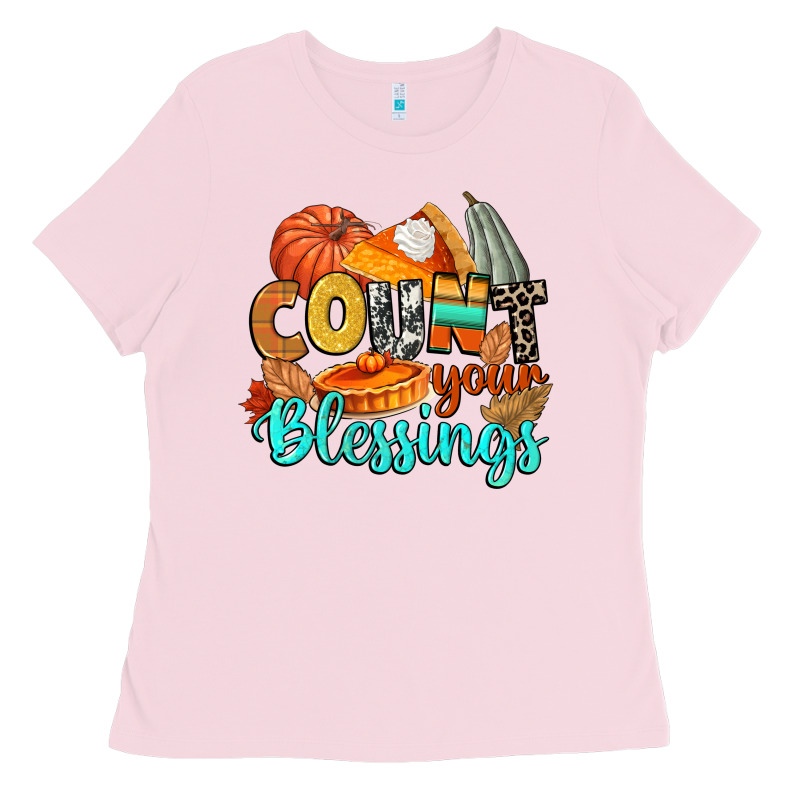 Count Your Blessings Ladies Tee by CowGirlArtShop | Teevron