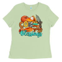 Matcha count your blessings Ladies Tee - CowGirlArtShop