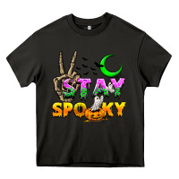 Asphalt Stay spooky Heavy Core Tee - NancyCooperArtShop