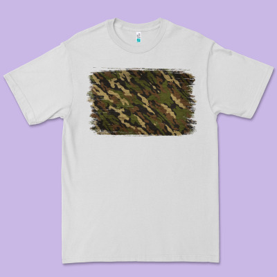 Camouflage Background Premium Tee Designed By Jasminsmagicworld